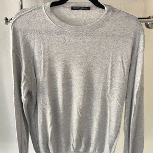 Brandy Melville Grey Crew Pullover Sweater